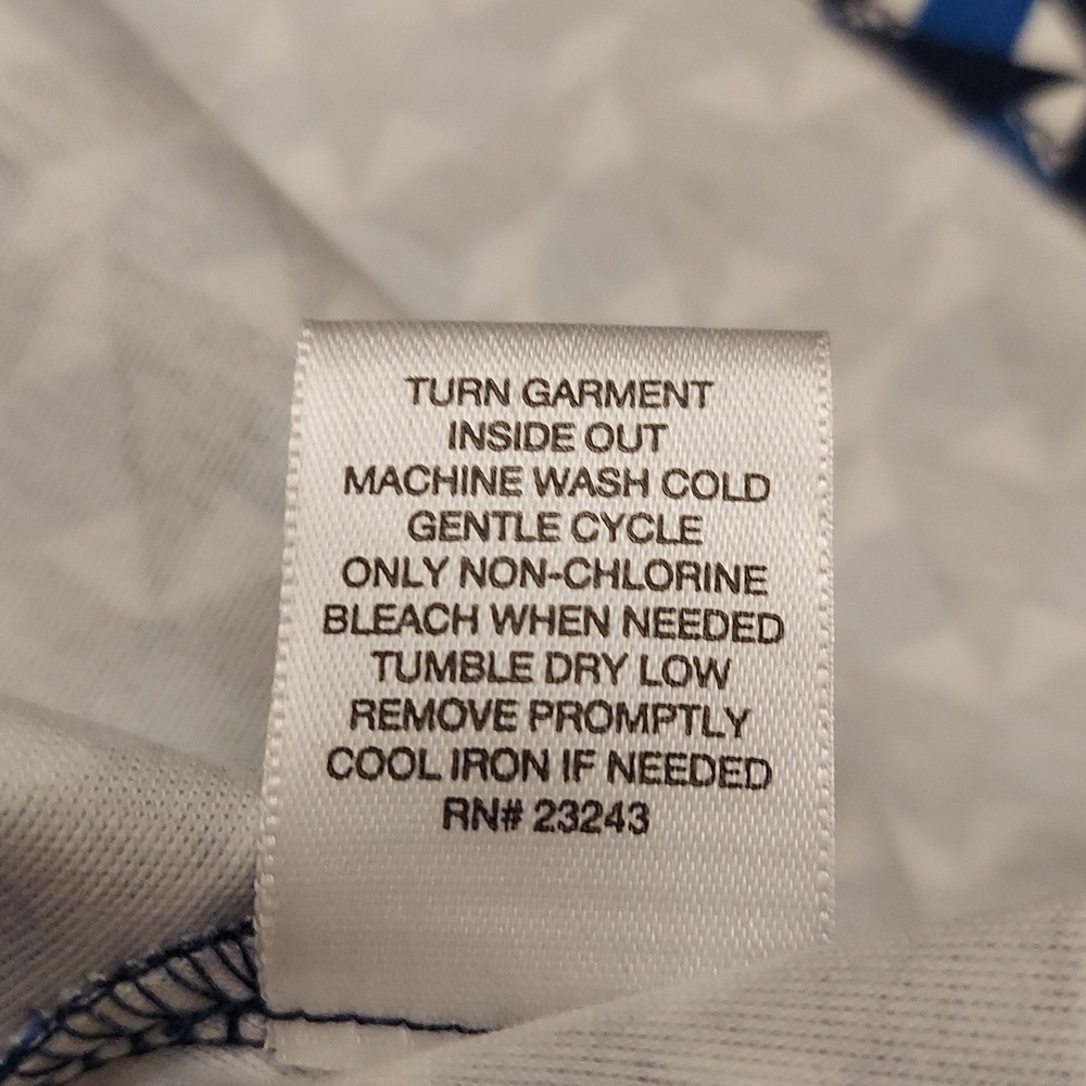 NEW YORK AND CO Geometric Print Pullover Sleeveless Fit and Flare Cotton Dress M - Picture 11 of 11